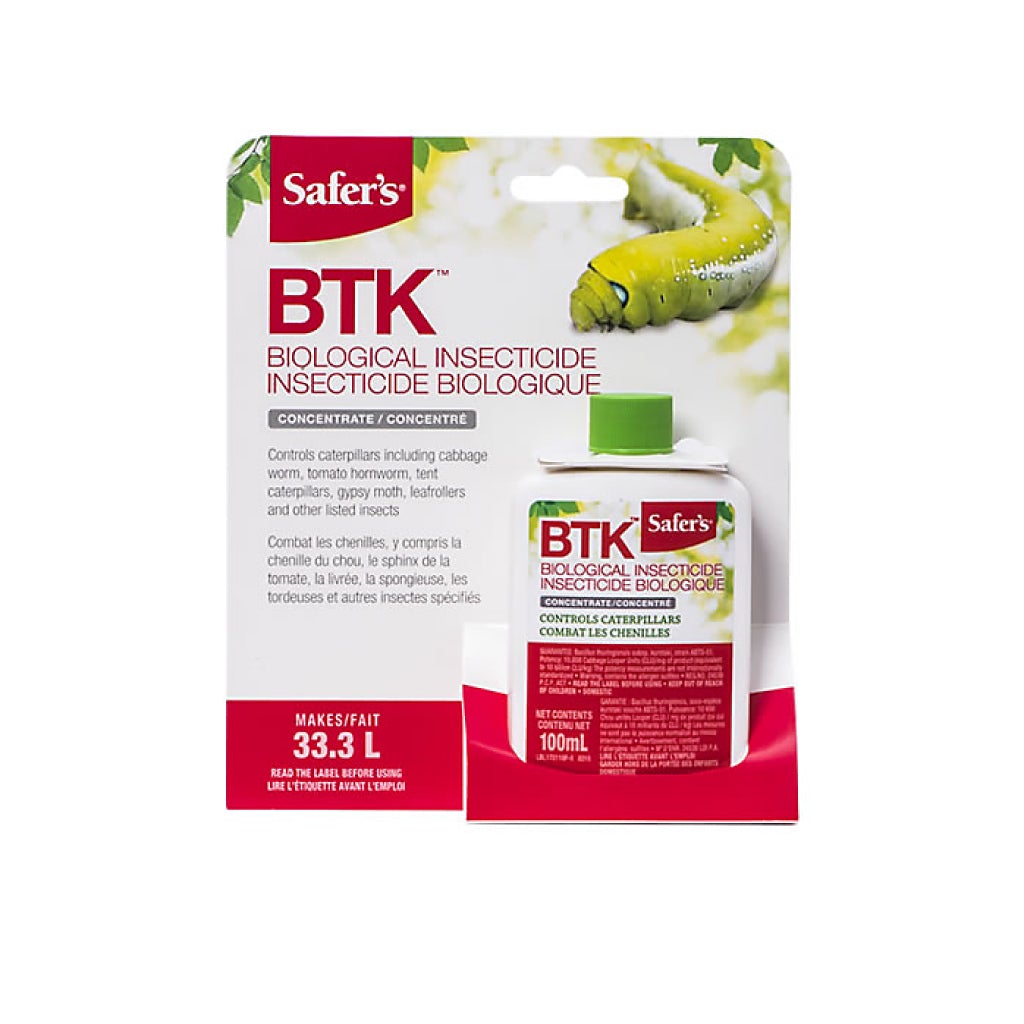 Safer's® BTK Biological Insecticide Concentrate 100mL