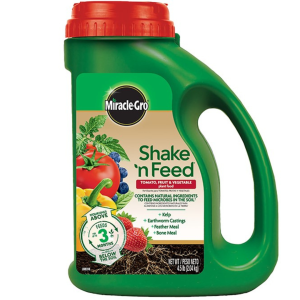 Miracle Gro Shake 'N Feed Tomato, Fruits & Vegetables Plant Food 10-5-15