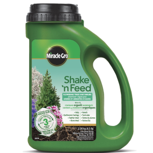 Miracle-Gro® Shake ’n Feed® Flowering Trees & Shrubs Plant Food 18-6-12 2.04 kg