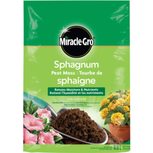 Miracle-Gro® Sphagnum Peat Moss 0.05-0.02-0.04 8.8 L