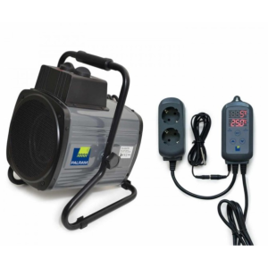 CANOPIA by PALRAM Greenhouse Heater & Digital Thermometer 1800W / 16 Amp - Online Exclusive