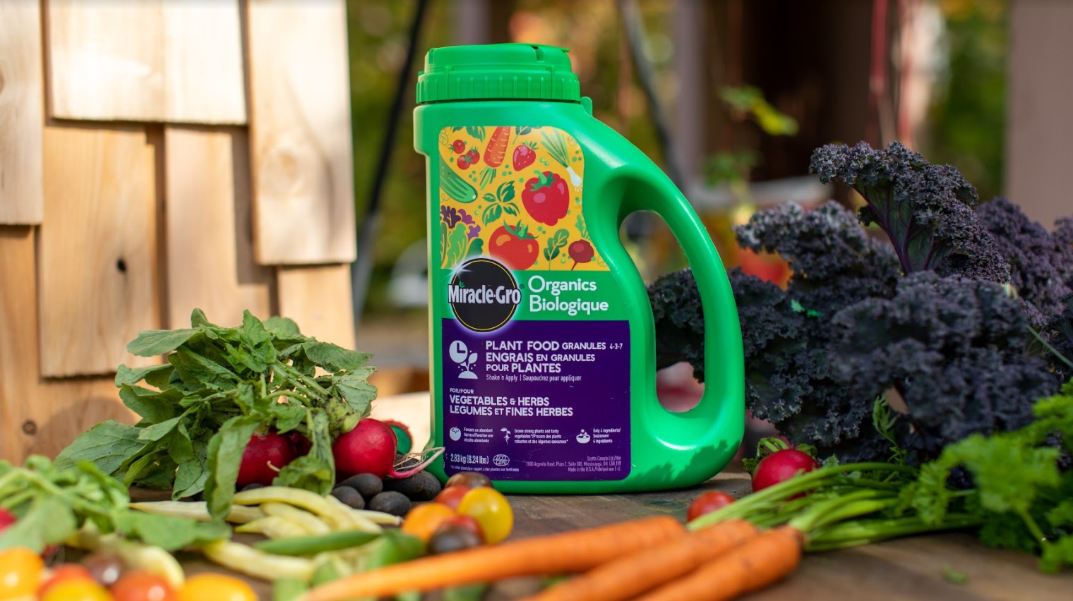 Miracle Gro Organics Plant Food Granules