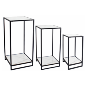 Square Marble Plant Stands / Tables