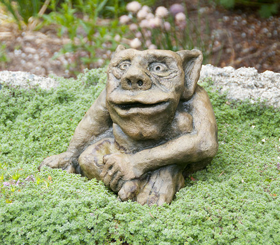 Bob Garden Statue - Ancient Stone