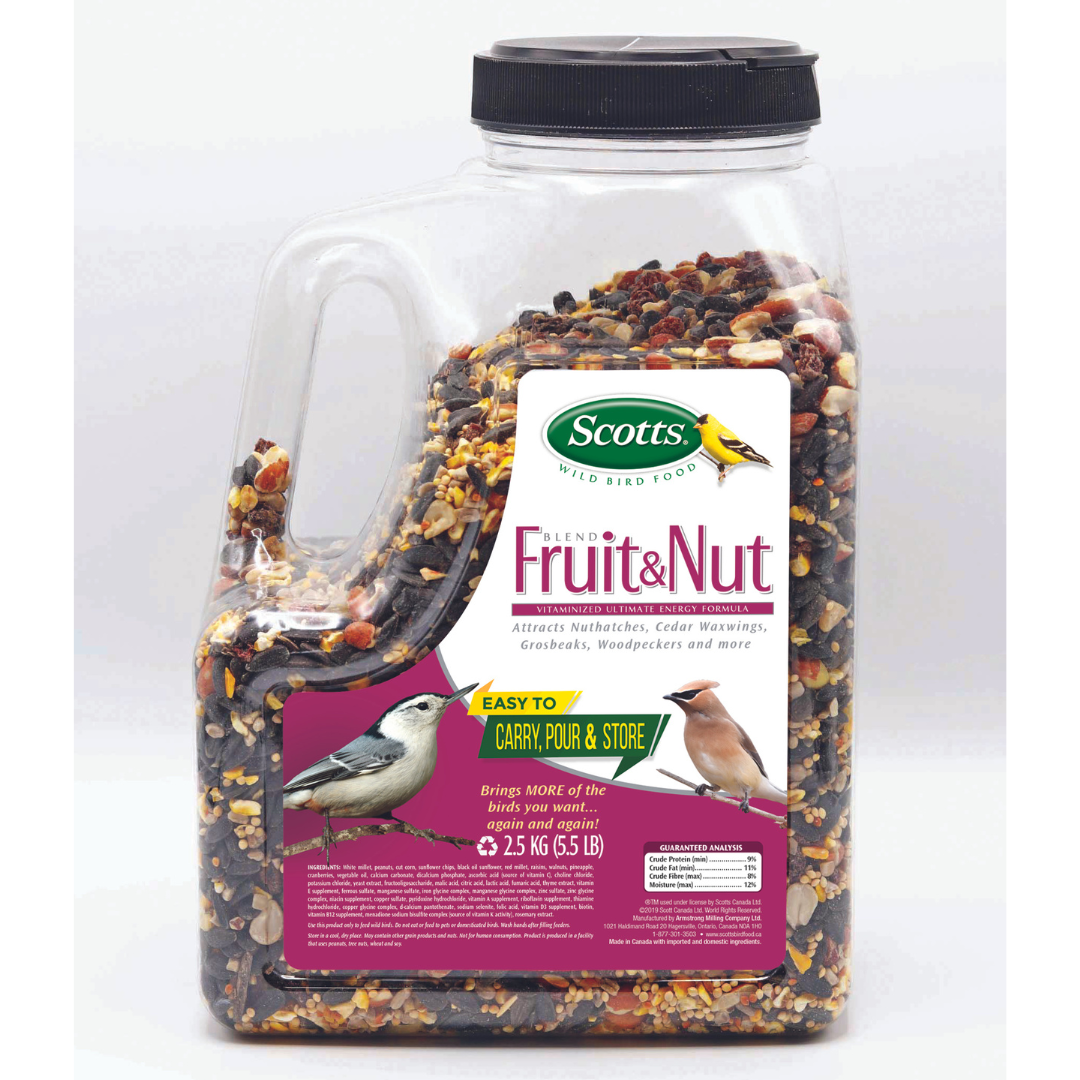 Scotts Fruit & Nut Blend Birdseed Jug 2.5kg