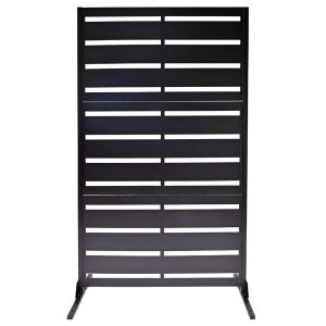 Decorative Metal Privacy Screen - Fence Slats - 74" x 42" x 17.5"
