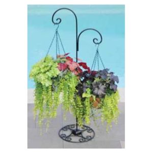 Scroll Double Patio Sheperd Hook