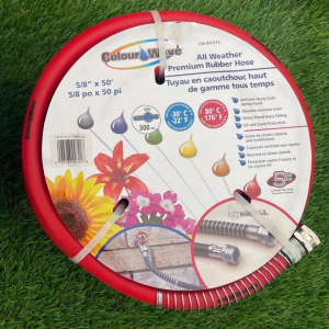 Gardena 5/8" x 50' Premium Rubber Hose
