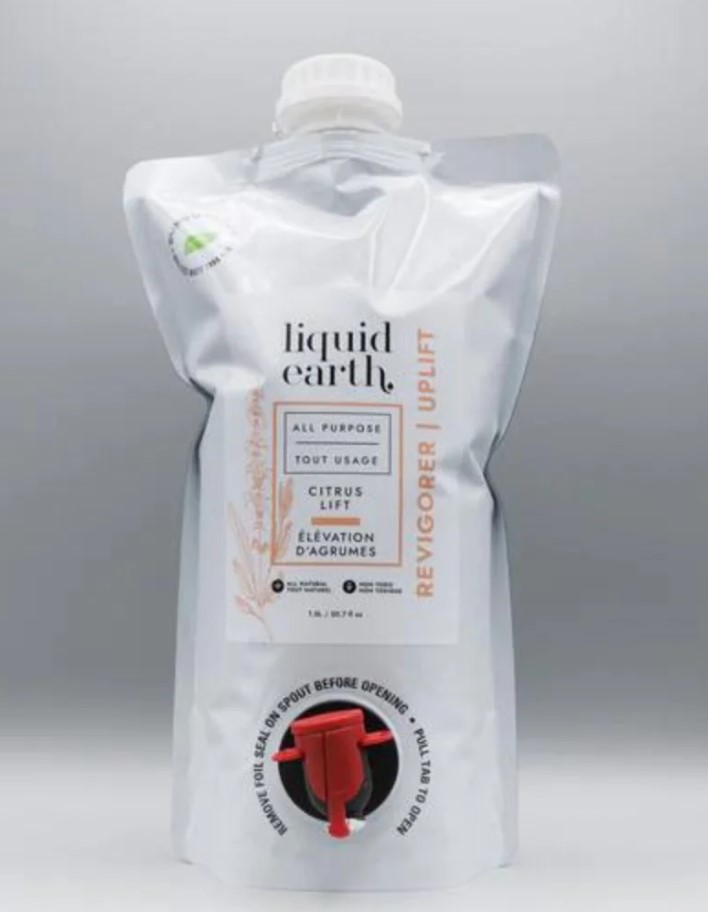 Liquid Earth All Purpose Cleaner Refill Pouch - Citrus Lift