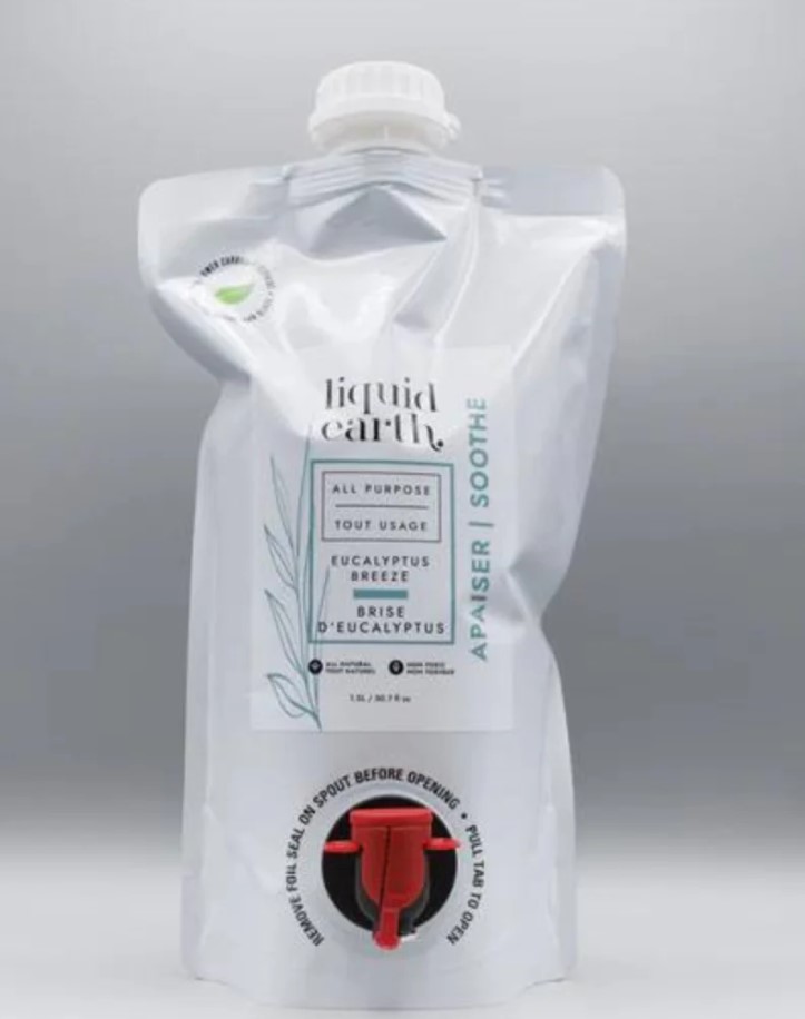 Liquid Earth All Purpose Cleaner Refill Pouch - Eucalyptus Breeze