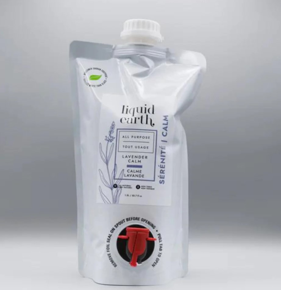 Liquid Earth All Purpose Cleaner Refill Pouch - Lavender Calm