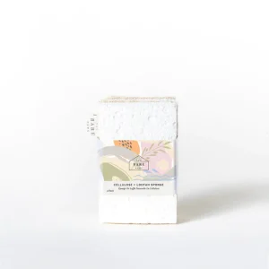 The Bare Home Cellulose + Loofah Sponge Set