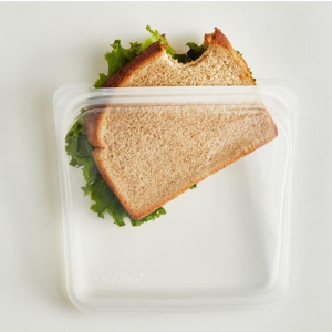 Stasher Reusable Silicone Sandwich Bag - Clear