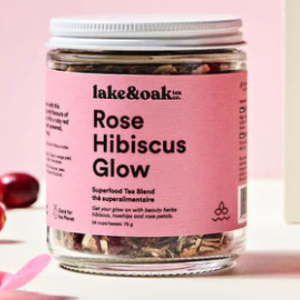 Lake and Oak Tea Co. - Rose Hibiscus Glow