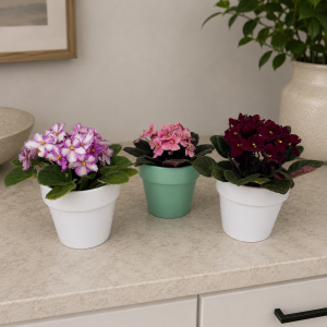African Violet in ceramic product image