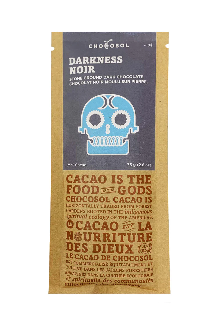 ChocoSol - Darkness 75% Chocolate Bar