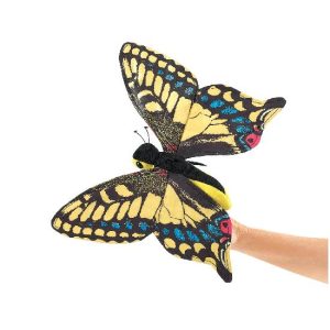 Folkmanis Hand Puppet - Swallowtail Butterfly Puppet