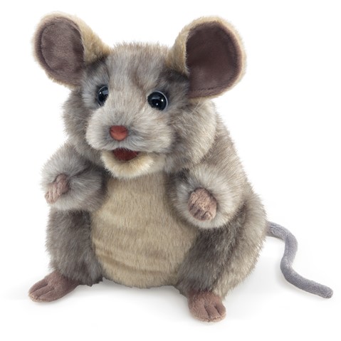Folkmanis Hand Puppet - Gray Mouse Puppet