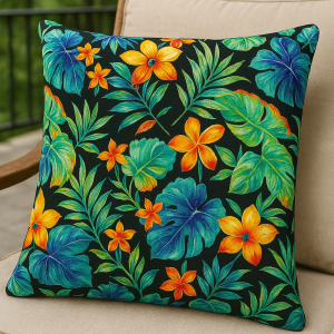 Beachcrest Caviar Outdoor Pillow  20"x20"