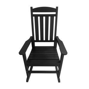 Polywood Resin Rocker - Black
