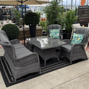 Rio Reclining Conversation/Dining 4pc Set