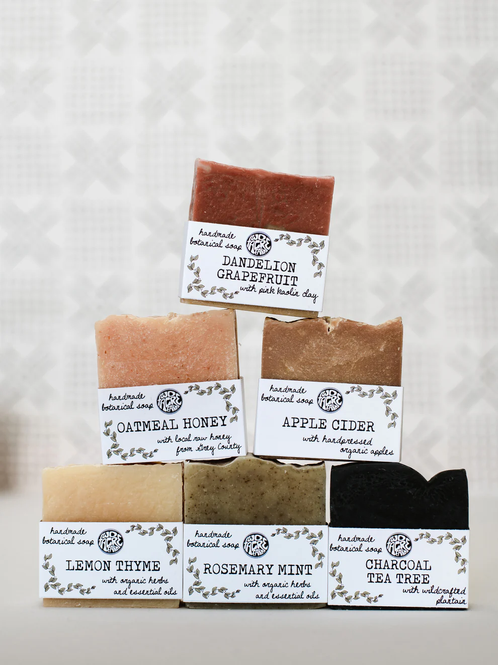 two acre farm soap bars