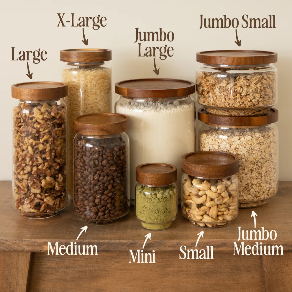The Breakfast Pantry - Glass Canisters