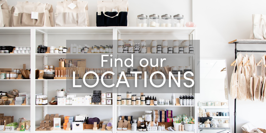 Find Kind Matter Company and TERRA store locations