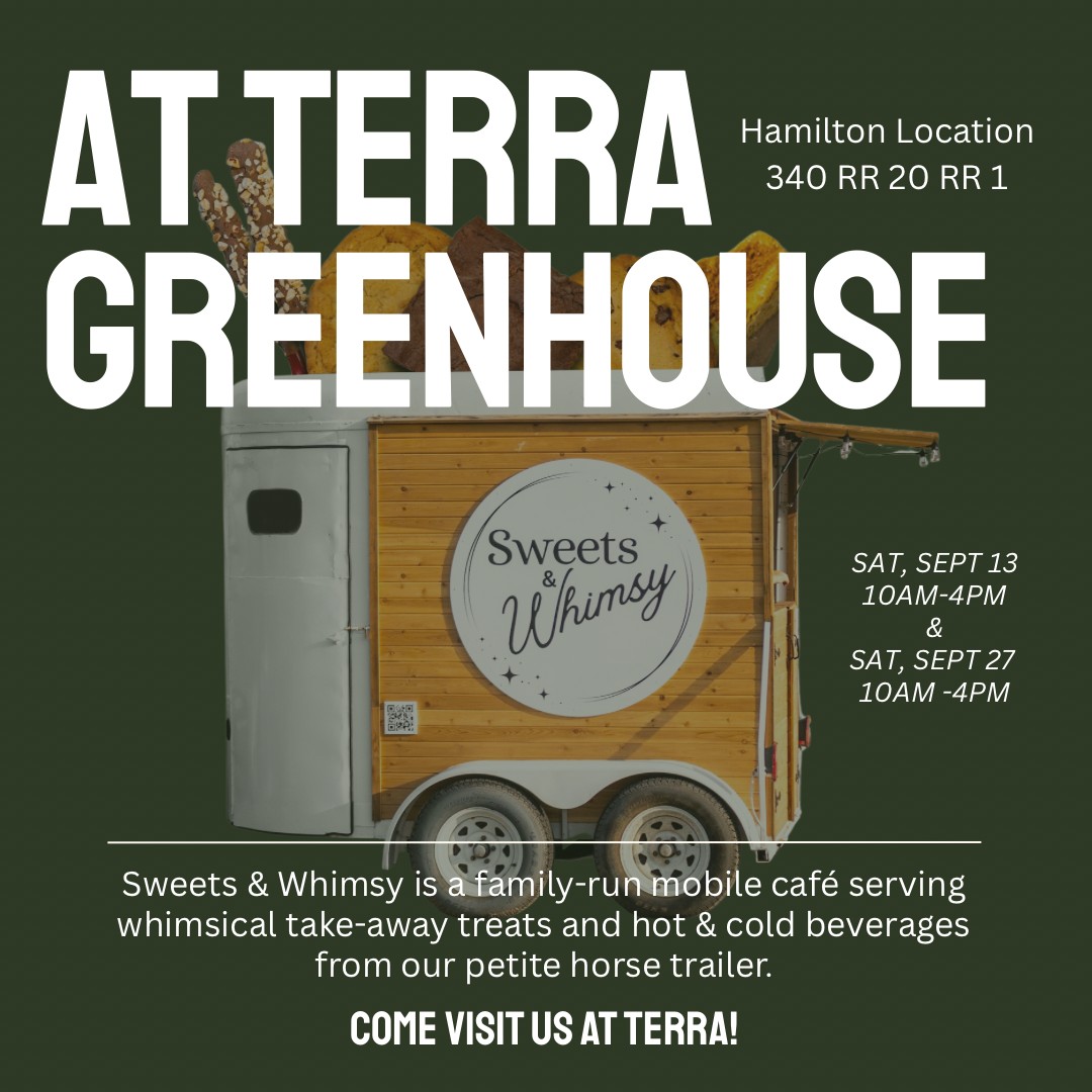 Sweets and Whimsy Trailer Pop up at TERRA Hamilton