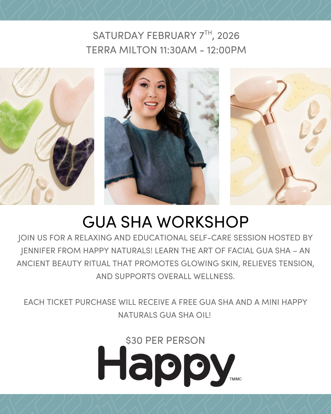 SOLD OUT Gua Sha Workshop at TERRA Milton