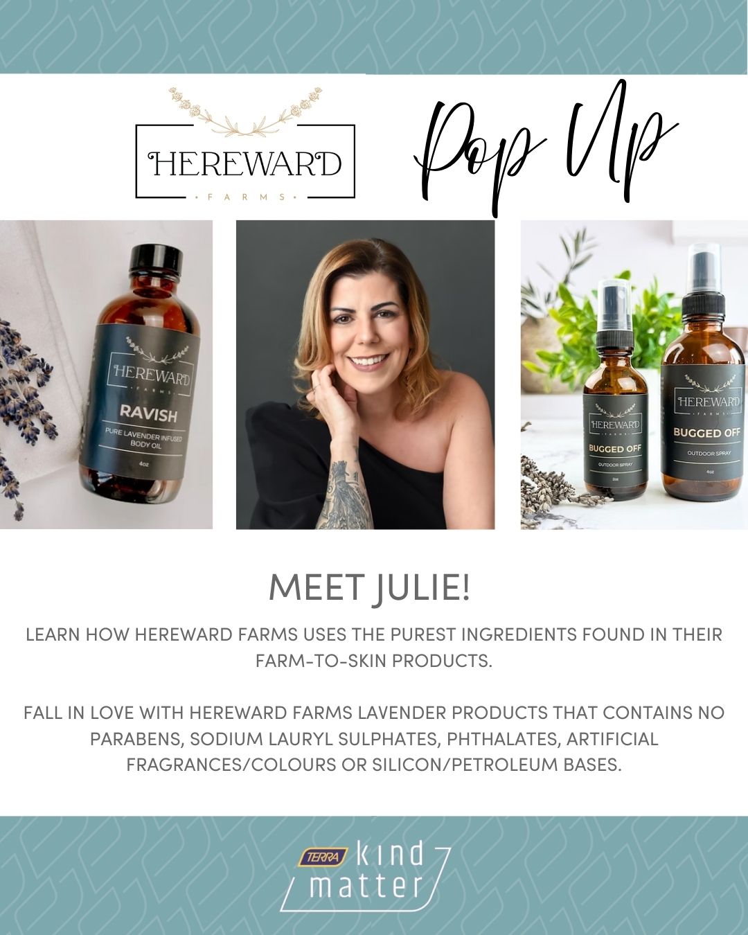 Hereward Farms Pop Up at TERRA Milton