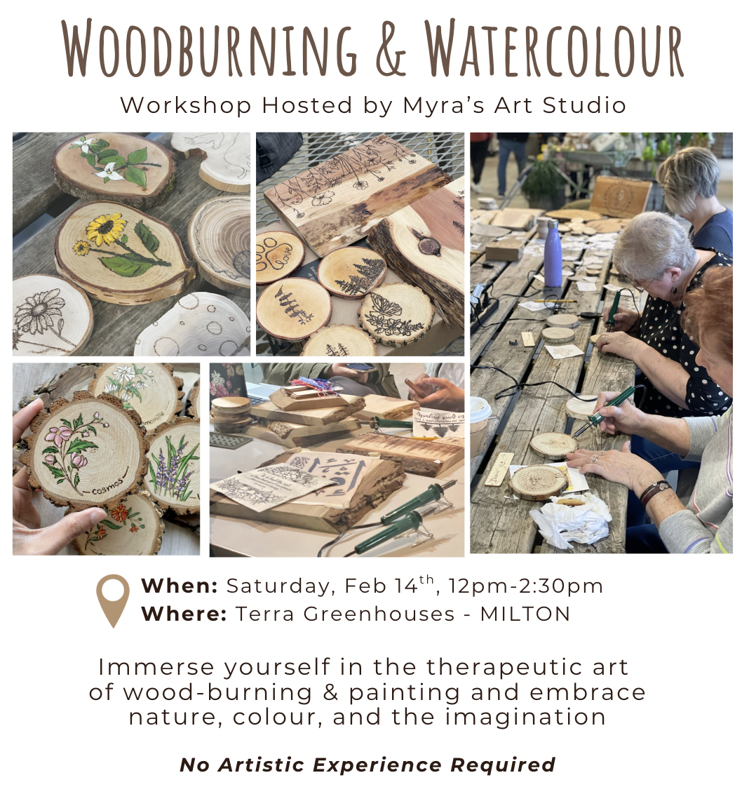 'Learn to Burn' Woodburning Workshop at TERRA Milton