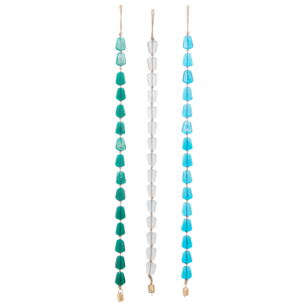 Glass Wind Chime - Available in 3 Colours