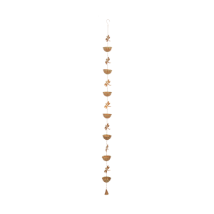 Flower & Dragonfly Rain Chain