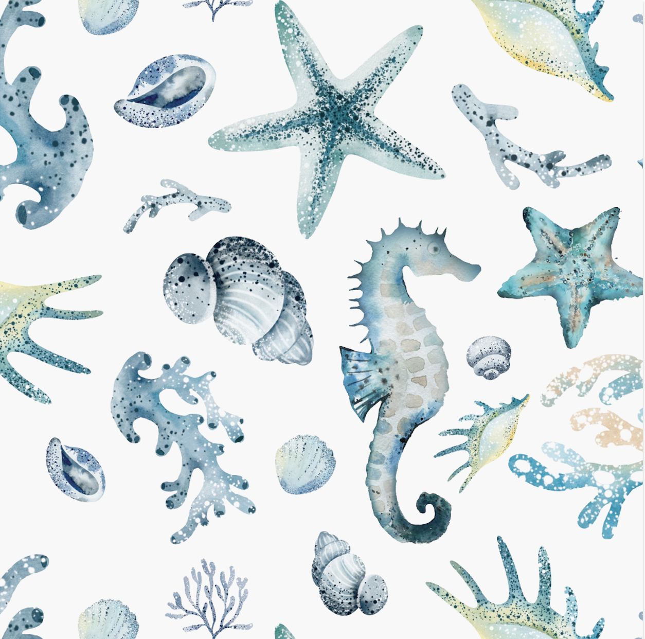 Ocean Breeze Printed Napkin