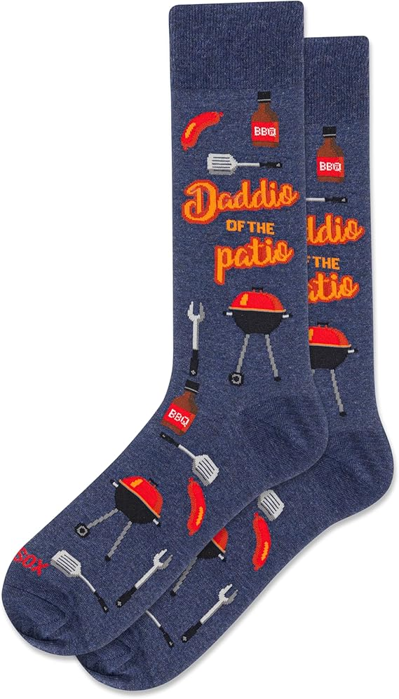 Hot Sox - Men's Daddio Of The Patio Crew Socks
