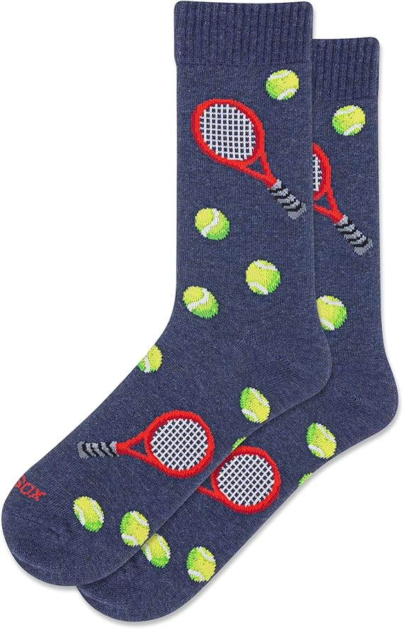 Hot Sox - Men's Tennis Hybrid Crew Socks