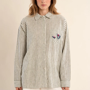 Molly Bracken Striped Longsleeve Top