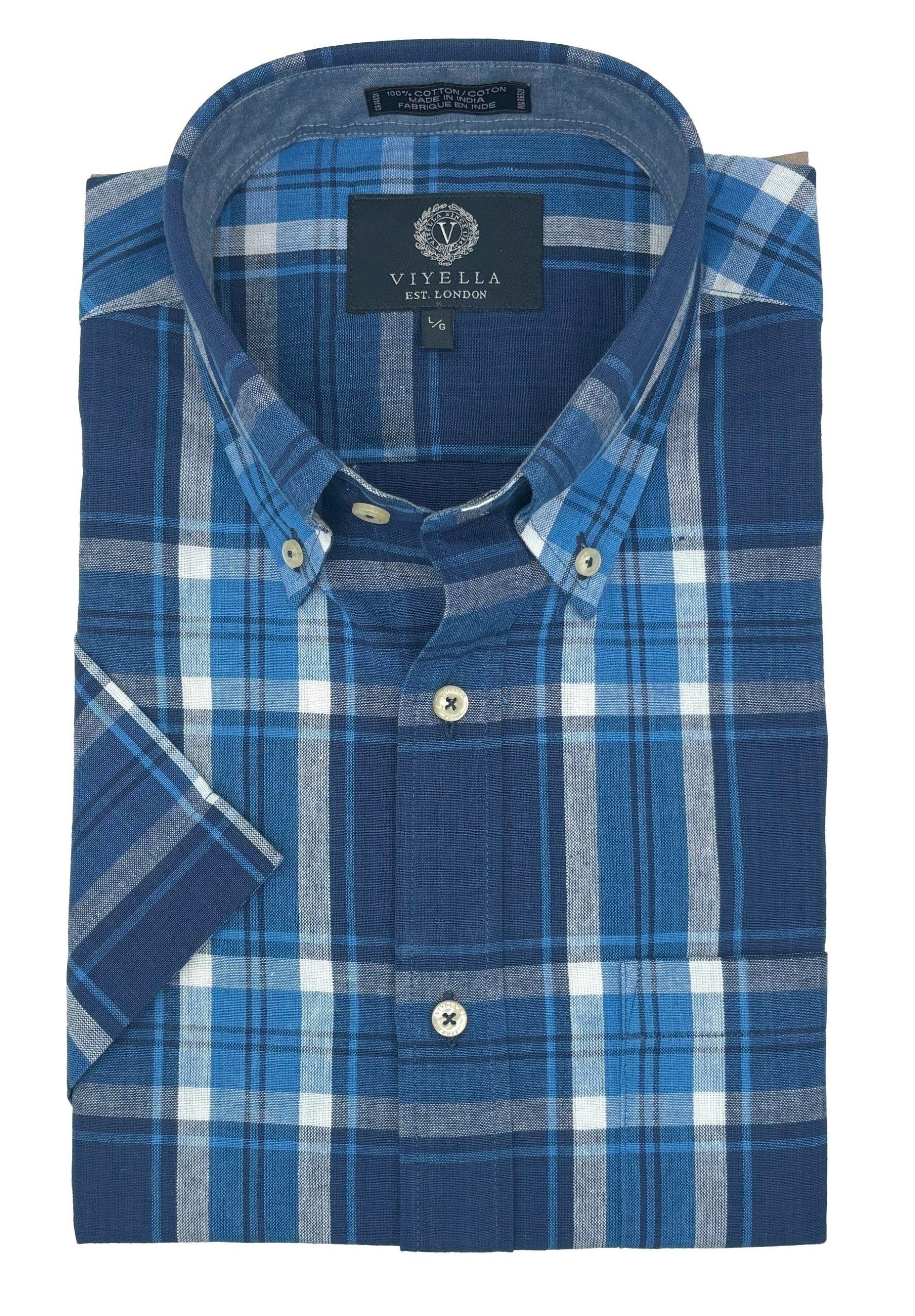 Viyella Denim Blue Shirt