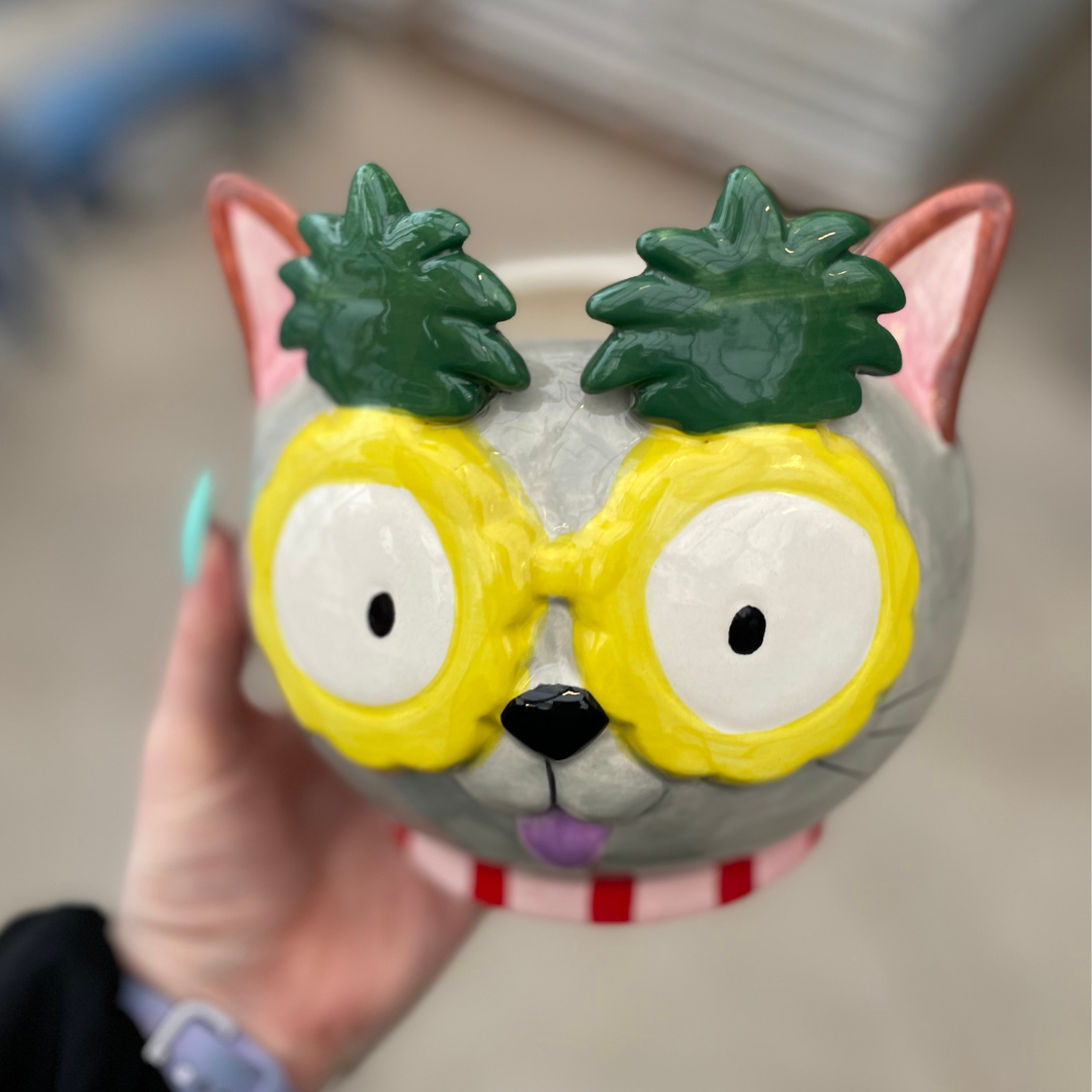 Pineapple Kitty Pot product image
