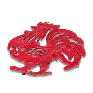 Rooster Trivet 7.5"