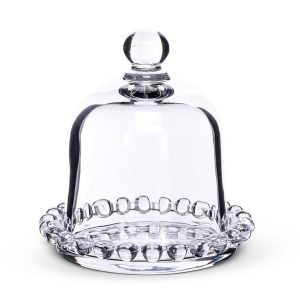 Ball Edge Small Plate with Dome Lid