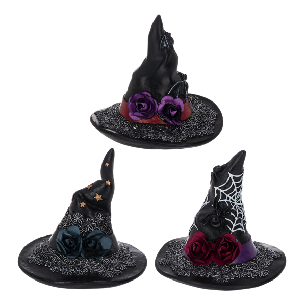 Witch Hat Figurine