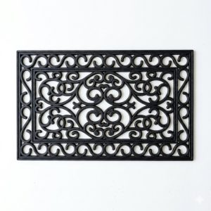 Wrought Swirl XL Rubber Mat 18x30"