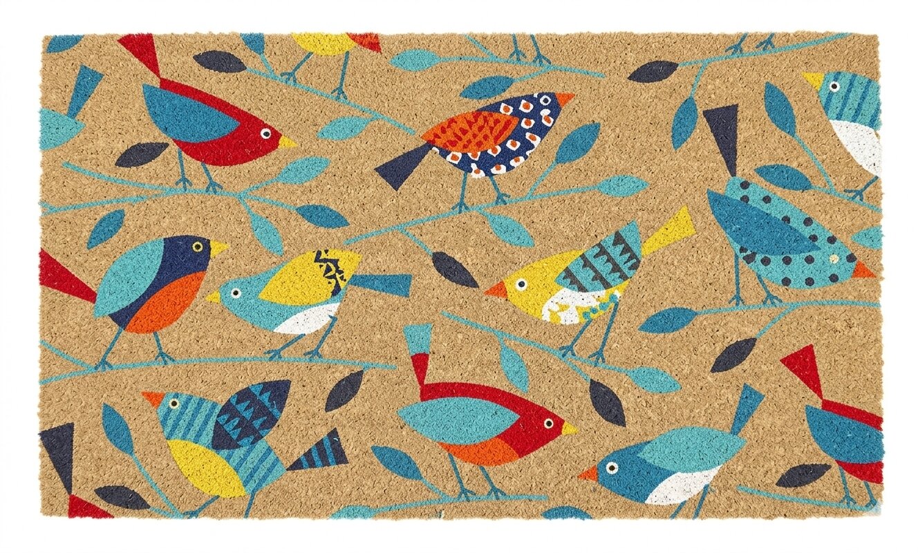 Birds Mat (two sizes available)