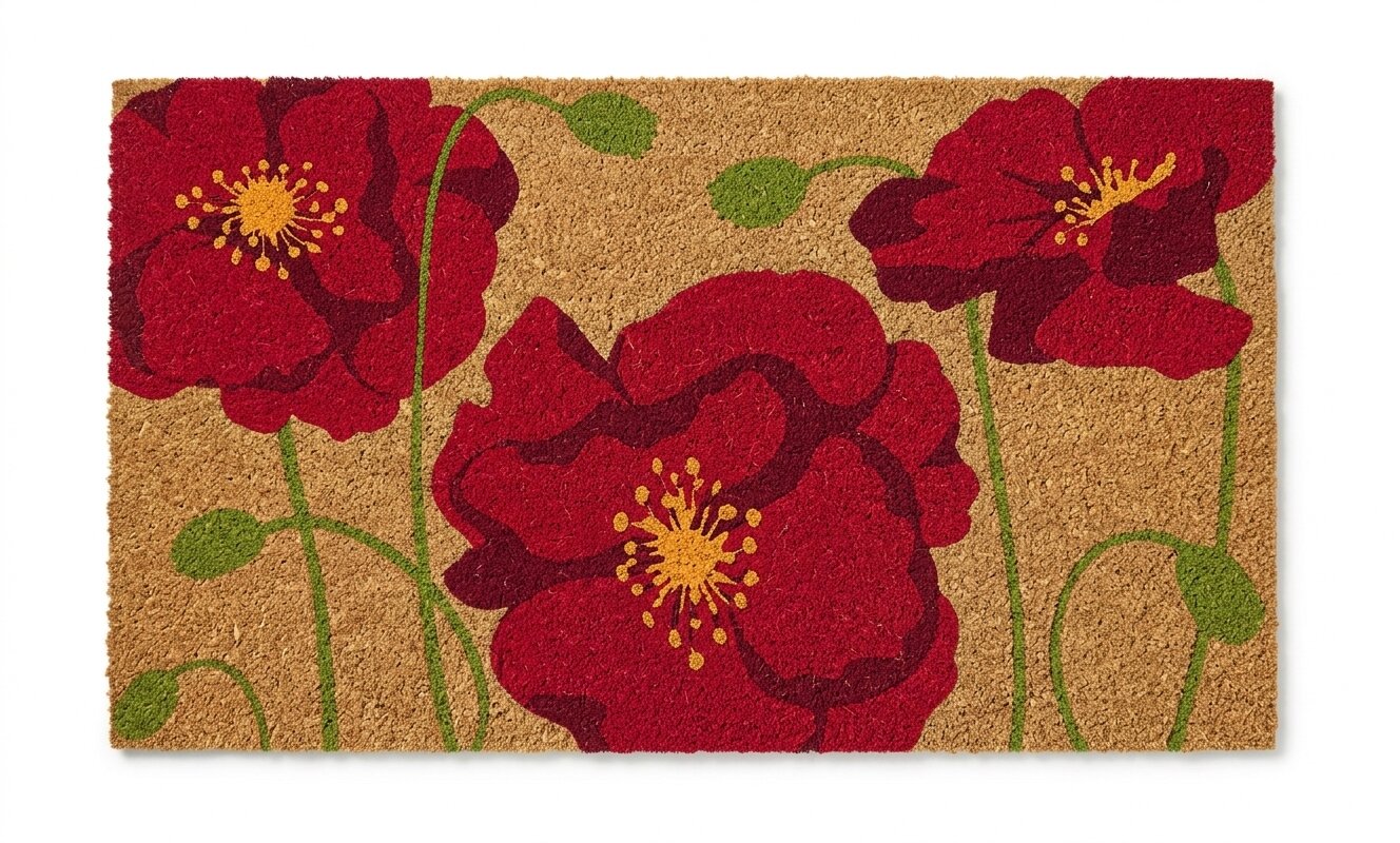Poppy Mat (two sizes available)