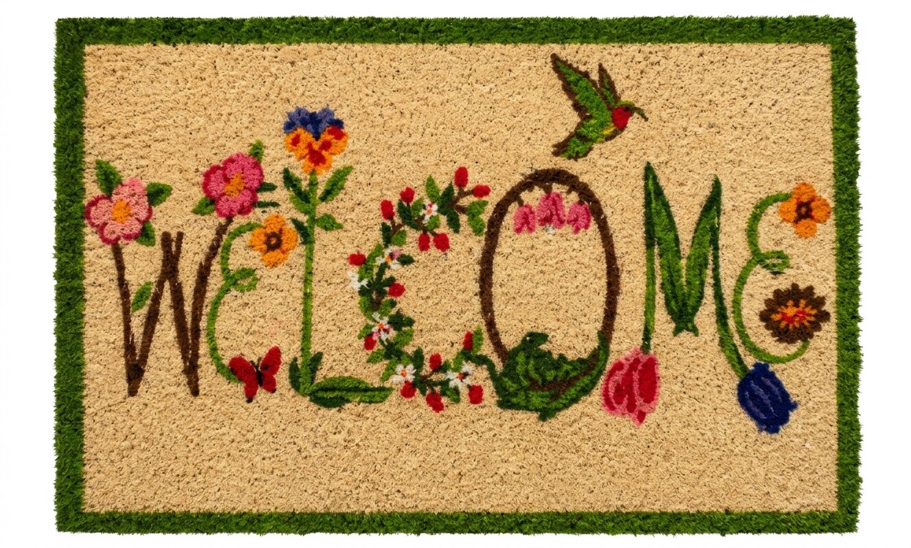 WELCOME Mat 18x30"