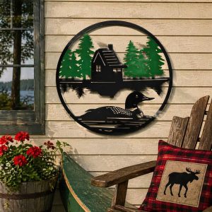 Returning in September - Loon Circle Laser Cut