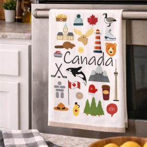 Canada Tea Towel