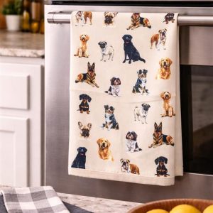 Multi Dogs Tea Towel